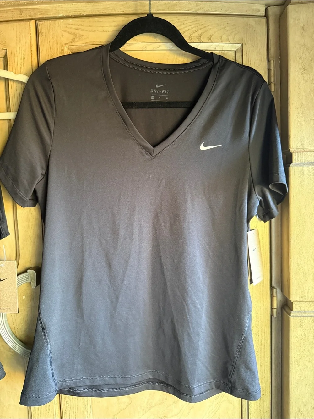 Nike 🔥 Nike Tempo Women’s running  tank top and Black V-Neck Top Duo